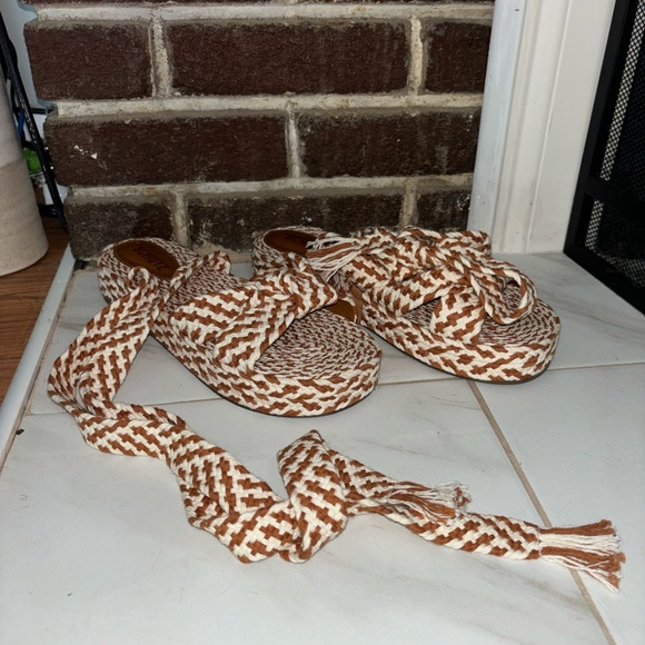 Joni Flatform Sandals women’s size 9.5 - Picture 4 of 8